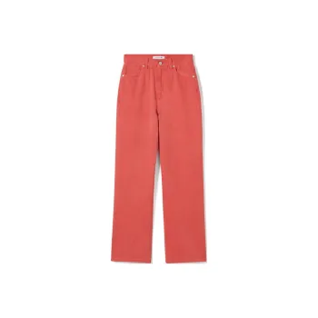 LACOSTE Straight leg Cotton Trousers