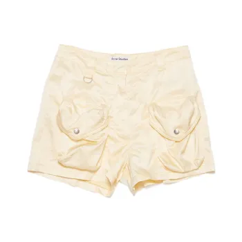 Acne Studios SS22 Casual Shorts Women's Yellow