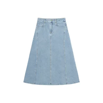 DIALOGUE Denim Long Skirts Women's