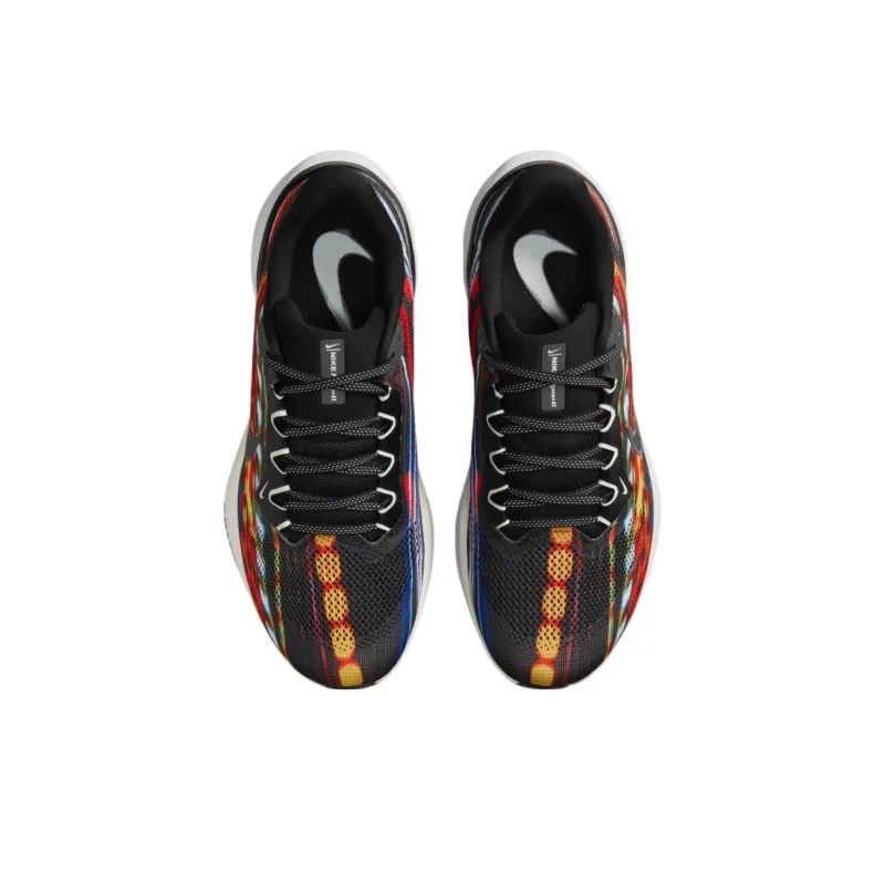 Nike Pegasus 41 Anti Slip Wear Resistant Low Top Casual Running Shoes Men's Black Red-3