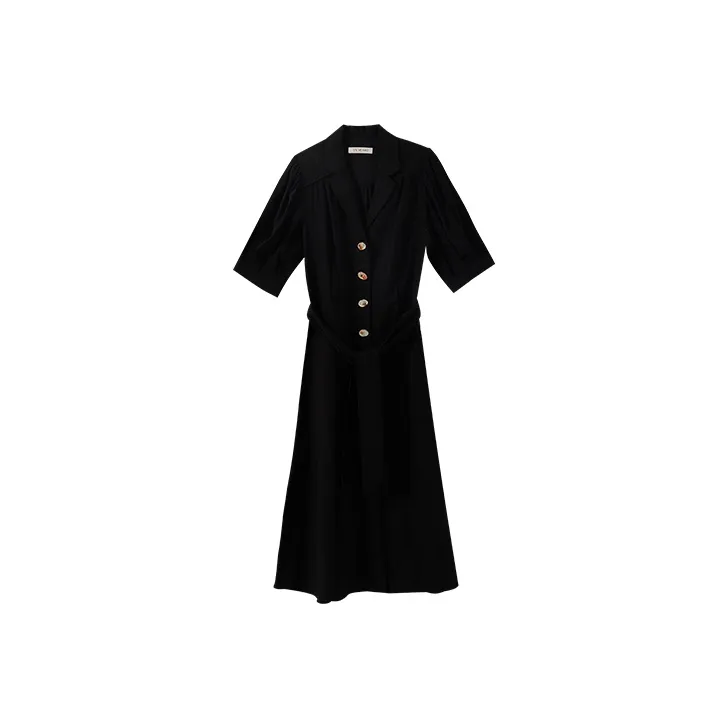 YUMOMO STAR Dress Elegant Black-0