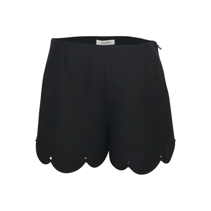 Valentino Casual Shorts Women's Black-0