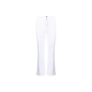 J BRAND SS21 Flared Pants Jeans Women's White