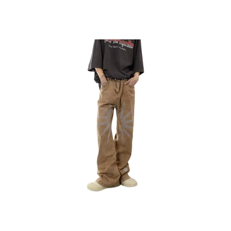 ACHIEVE ACHV Jeans Unisex Brown-0