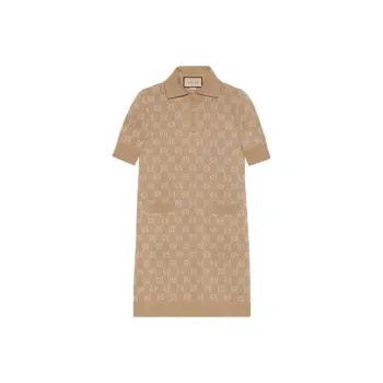GUCCI GG jacquard Polo Dress