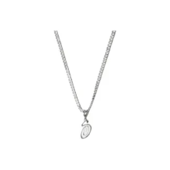 Stussy Silver Necklaces Unisex Silver