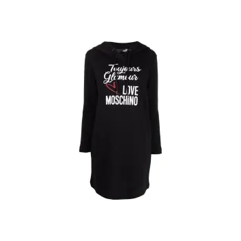 MOSCHINO Long-Sleeved Dresses Women's Black