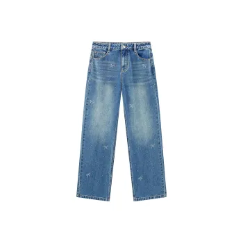 LEDIN Jeans Women's Denim Medium Blue