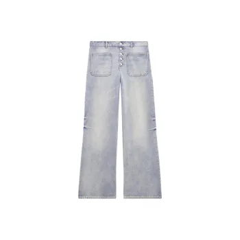 COURREGES Multiflex Denim Baggy Pants 'Light Blue Wash'