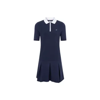 Tommy Hilfiger Short Sleeved Dress Women's Dark Blue