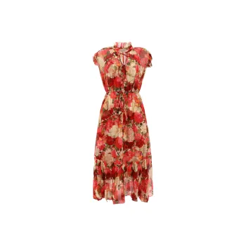 Zimmermann Short-Sleeved Dresses Women's Red