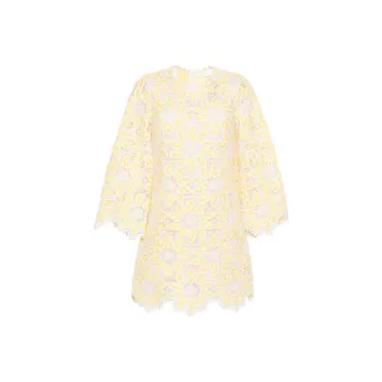 Zimmermann Crochet Knit Mini Dress