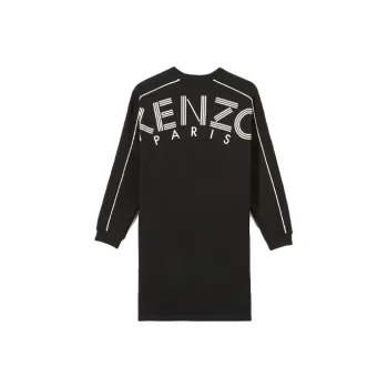 KENZO Long-Sleeved Dresses Women's Black