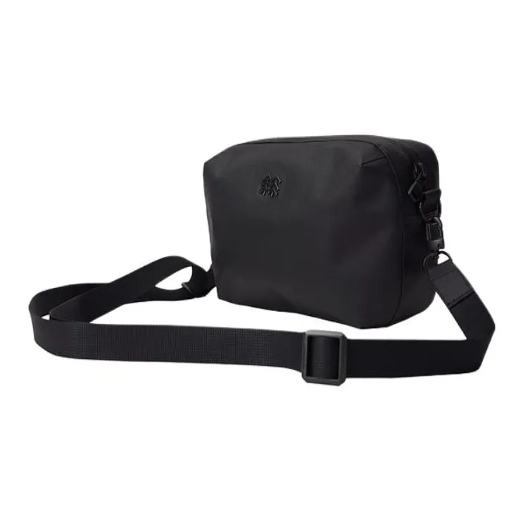 KOLON SPORT Fabric Shoulder Bag, Crossbody Bag Unisex Black-1