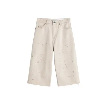 OUR LEGACY High rise Straight leg Cropped Jeans