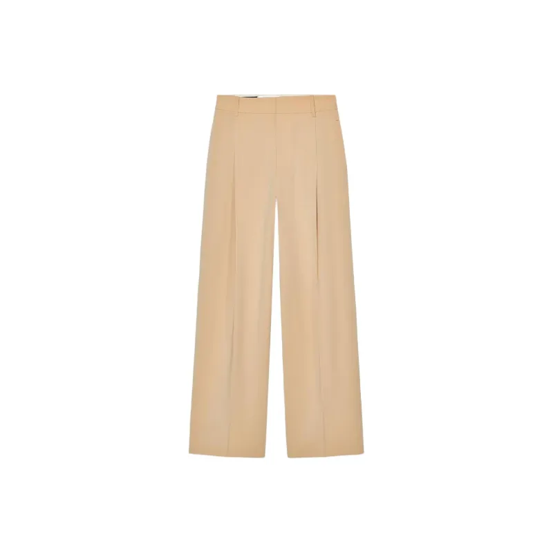 ZARA Casual Pants Women's Light Camel-0