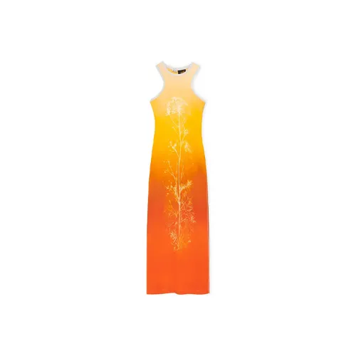 LOEWE Sleeveless Dresses Women's Orange