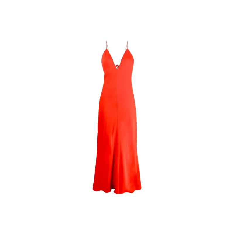Stella McCartney V Neck Maxi Dress-0