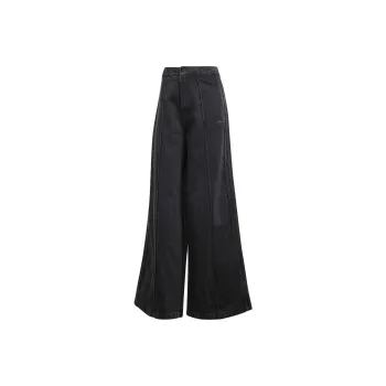 Adidas Originals High Waist Wide Leg Jeans