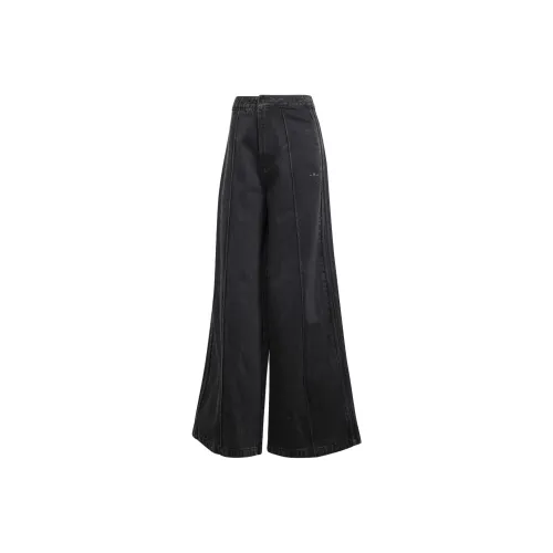 Adidas Originals High Waist Wide Leg Jeans