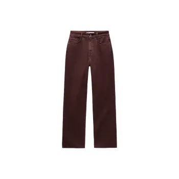 ZARA Jeans Women's Burgundy Red