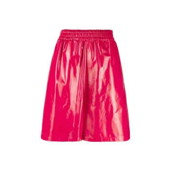 Bottega Veneta SS22 Casual Shorts Women's Red