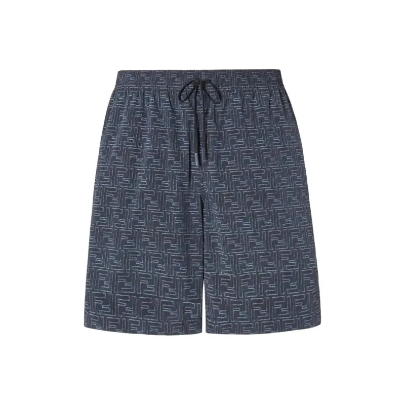 FENDI Monogram Swim Shorts-0