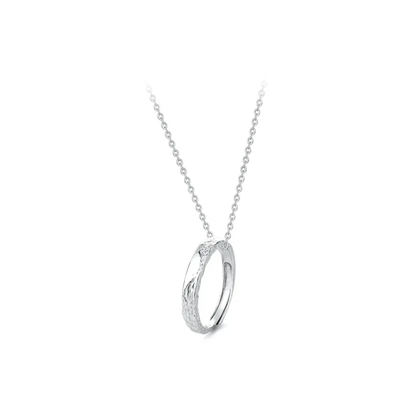 CHINA GOLD 999 Fine Silver Necklaces Unisex-1