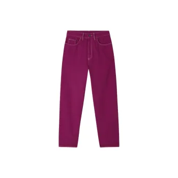 AMERICAN VINTAGE A.M FW24 BALLOON JEANS NYOLOW Jeans Women's Fuchsia