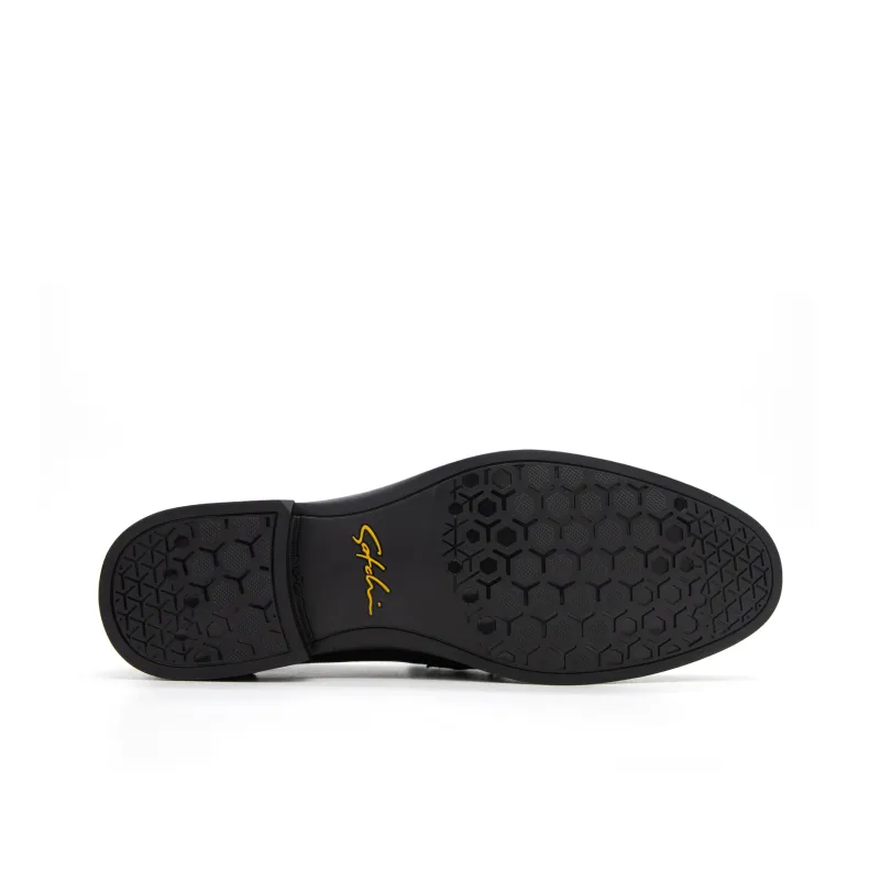 Satchi Loafers, Slip on Men's Coffee-5