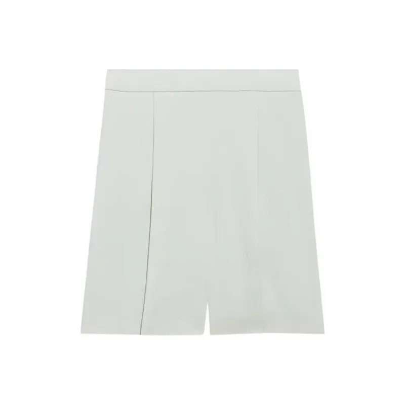 THEORY Casual Shorts Women's Mint Green-0