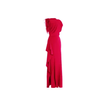 Gemy Maalouf Crystal embellished Cut out Gown