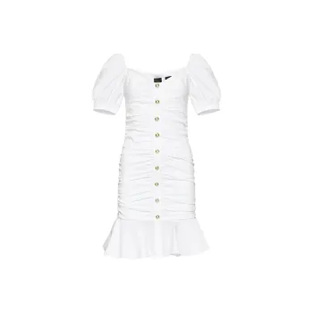 PINKO Short Sleeved Dress Women's White