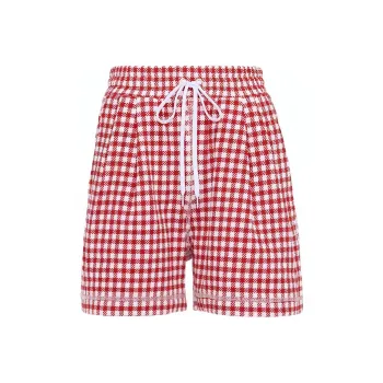 MIU MIU SS22 Casual Shorts Women's Red