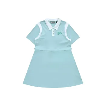 FILA FUSION Short Sleeved Dress Women's Clear Lake Blue
