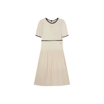 Teenie Weenie Short Sleeved Dress Women's Ivory