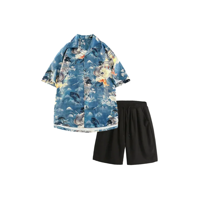 BIENKIMIIYE Shirt Matching Set Unisex-0