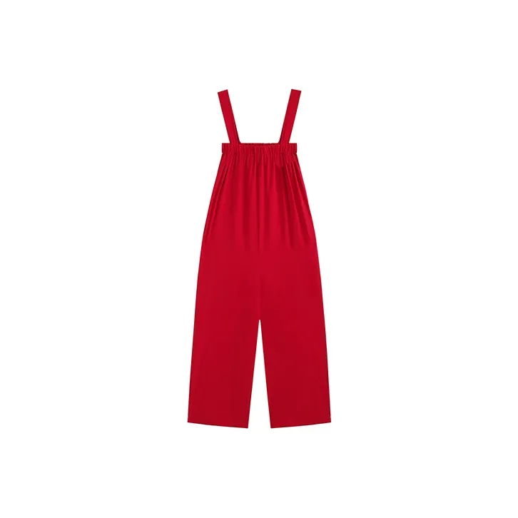 MINCOCROSEPEPPAR Overalls Women's Red-0