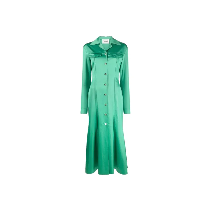 NANUSHKA Long-Sleeved Dresses Women's Green-0