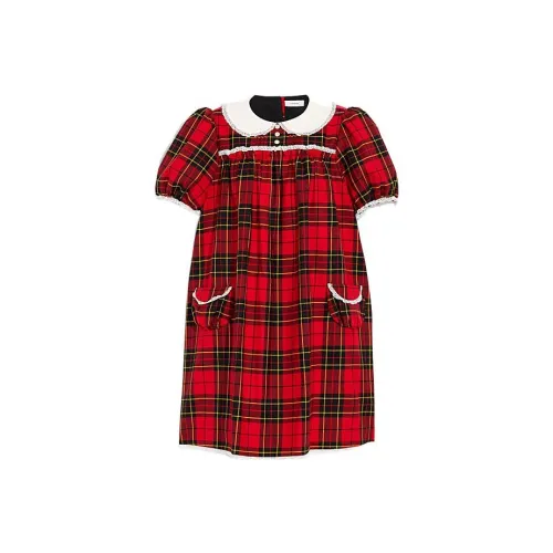 COACH FW22 Short Sleeved Dress Women's Red