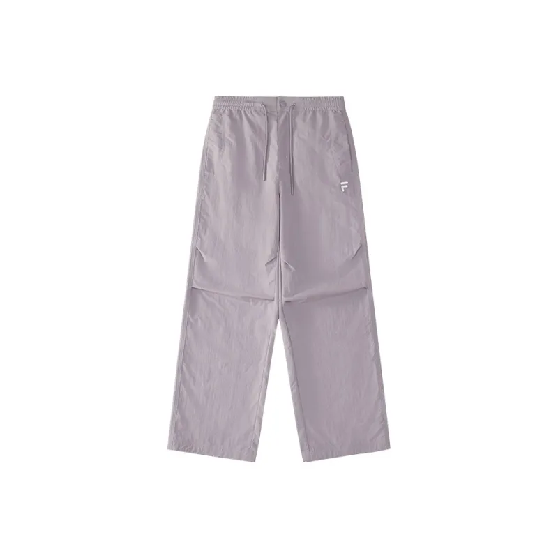 FILA FUSION LIFE Casual Pants Women's Sand Gray Purple PU-0