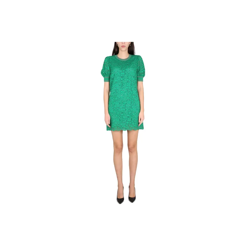 MOSCHINO Short-Sleeved Dresses Women's Green-0