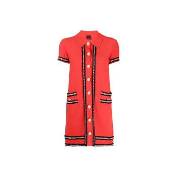 PINKO Short-Sleeved Dresses Women's Orange