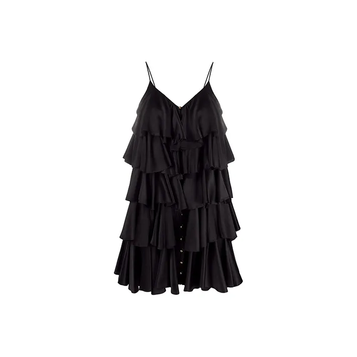BALMAIN Sleeveless Dresses Women's Black-0