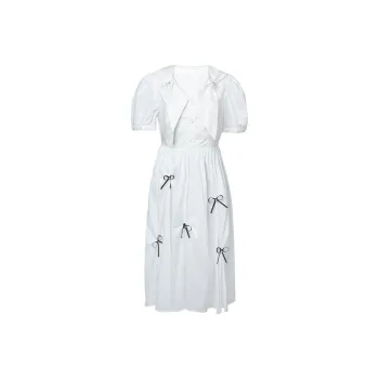 LOFT SHINE Short-Sleeved Dresses Women's White