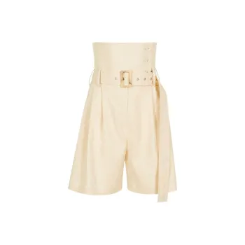 KIMHEKIM Casual Shorts Women's Khaki