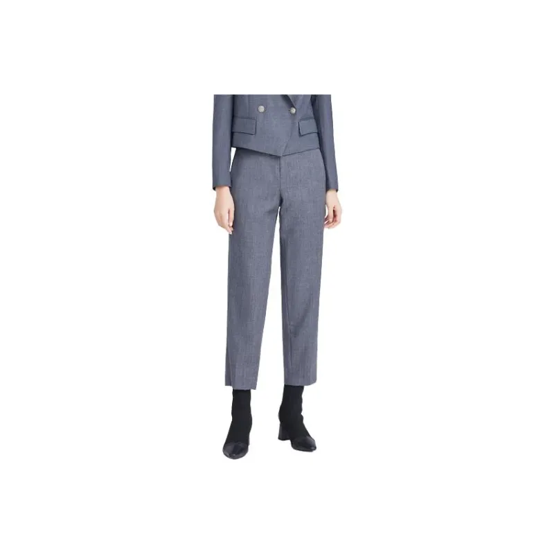 JZ. ANNAKRO Suit Trousers Women's Medium Gray-0