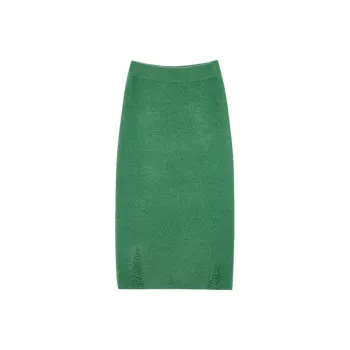 Ouyang Knit Long Skirts Women's