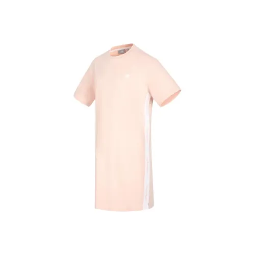 New Balance Short-Sleeved Dresses Women's Coral Pink