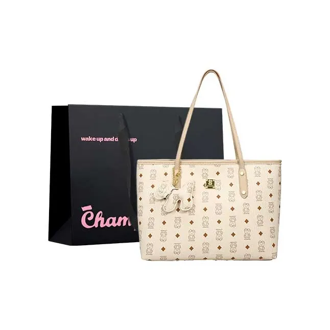 Champion Cub PU Tote Bag, Shoulder Bag Women's Multicolor-5